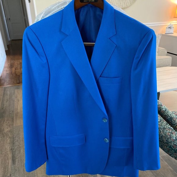Miro CarpiniMens royal blue sport coat